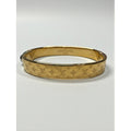 Louis Vuitton Nanogram Monogram Bangle Bracelet M00251 LE4264 Gold Tone