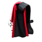Disney Arrivederci Minnie Crossbody Bag Red Black White Polka Dot
