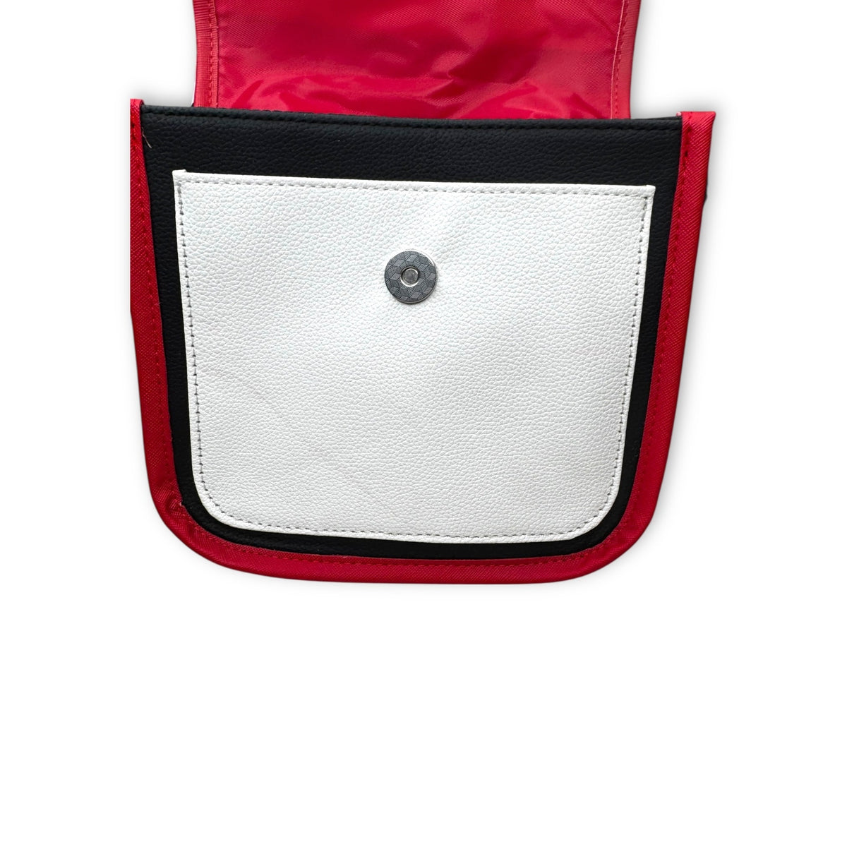 Disney Arrivederci Minnie Crossbody Bag Red Black White Polka Dot