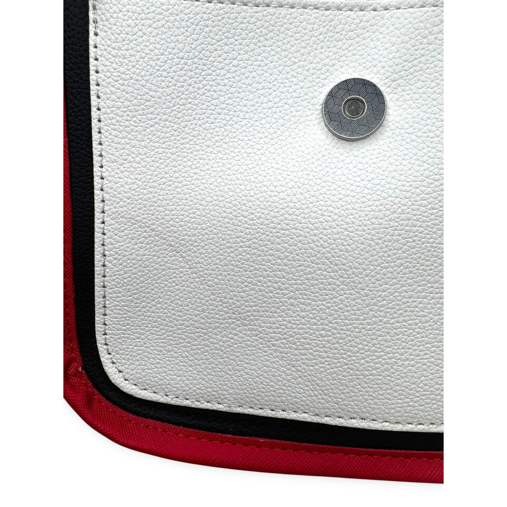Disney Arrivederci Minnie Crossbody Bag Red Black White Polka Dot