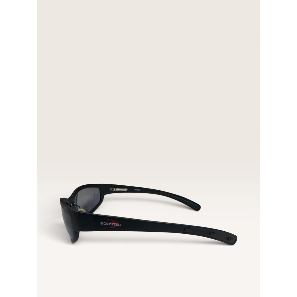 Bobster Action Eyewear BVE203 Black Sport Wrap Motorcycle Sunglasses Pouch 40mm