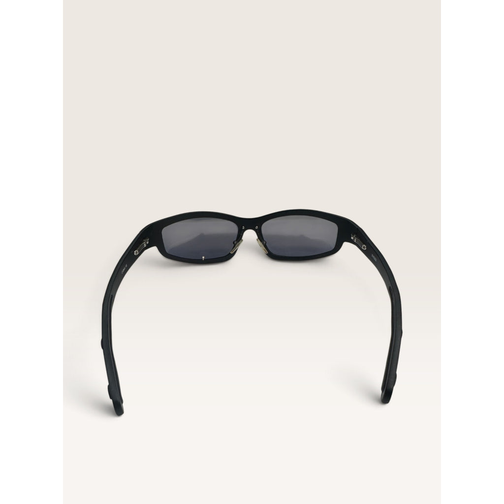 Bobster Action Eyewear BVE203 Black Sport Wrap Motorcycle Sunglasses Pouch 40mm
