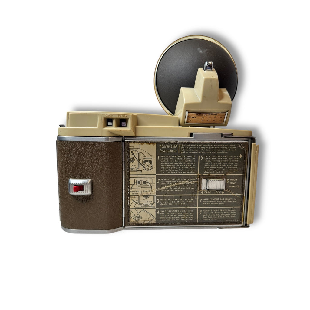 Polaroid Land Camera Model 800 Model 281 Flash Vintage Mid-Century Untested