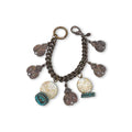 Kate Hines Chunky 80s Copper Charm Bracelet