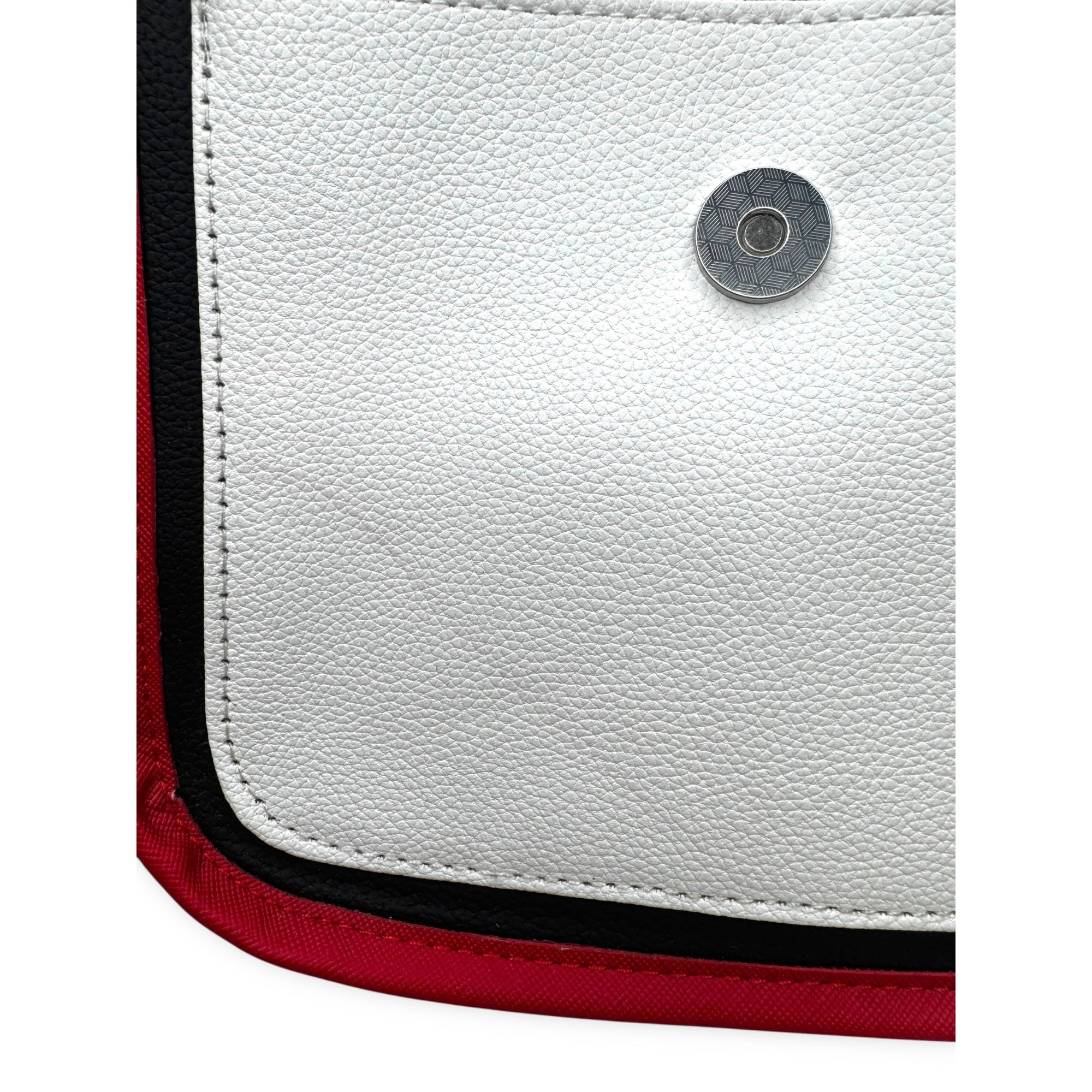 Disney Arrivederci Minnie Crossbody Bag Red Black White Polka Dot