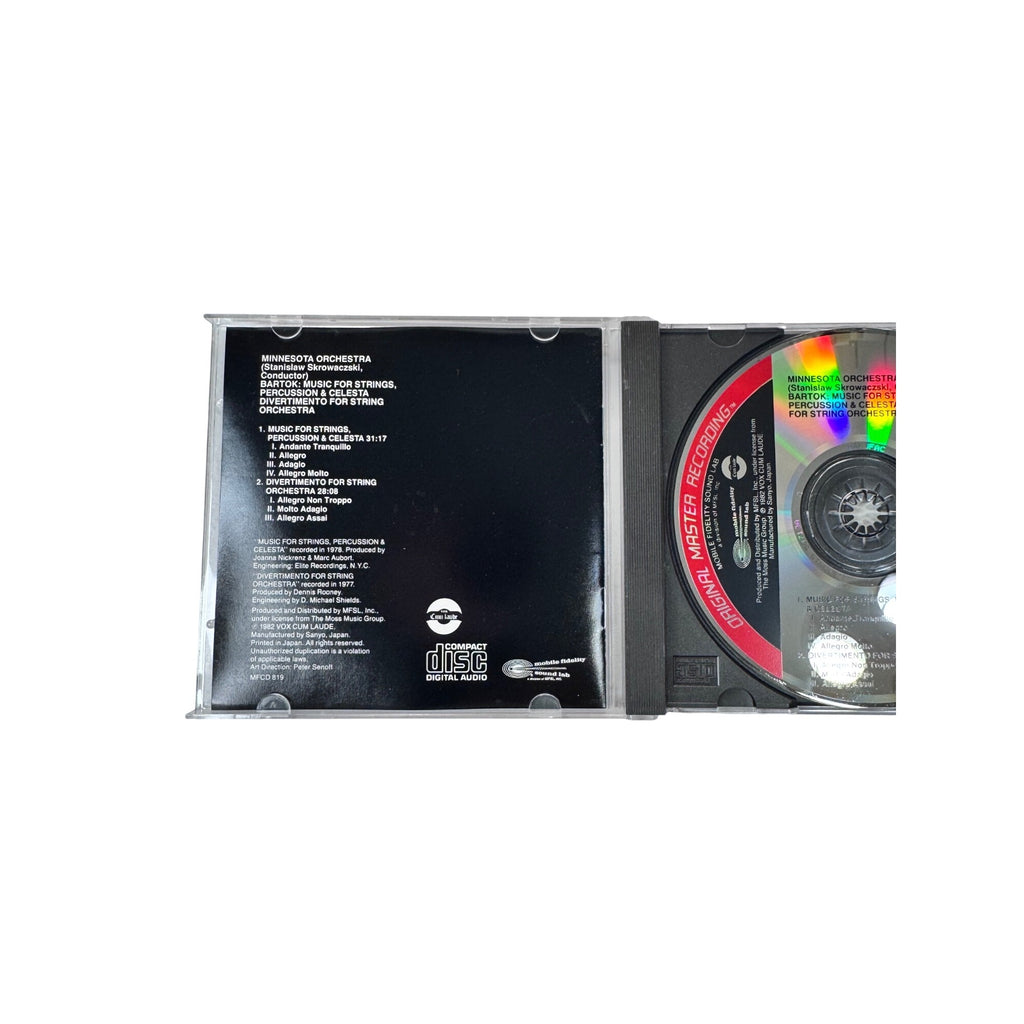 Bartok Music For Strings Percussion Celesta MFSL CD Minnesota Orchestra