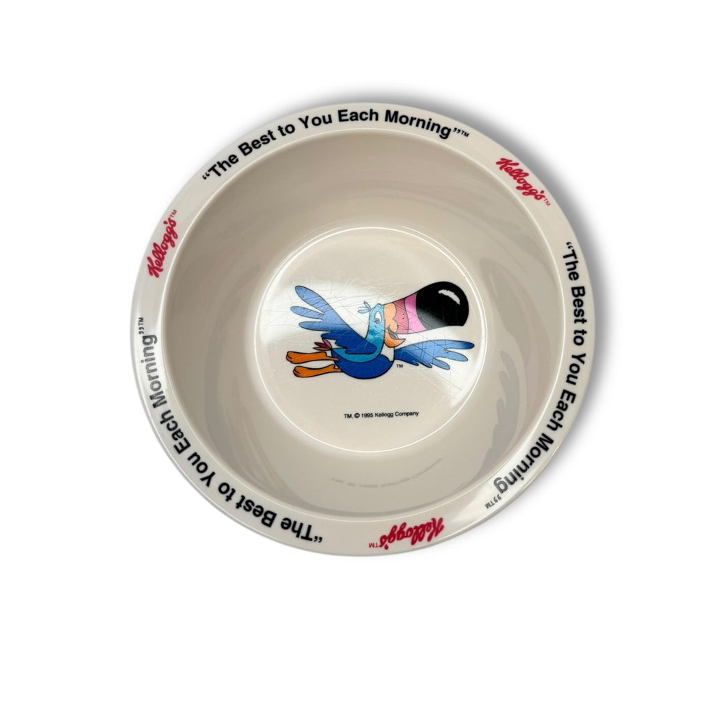 Kelloggs Toucan Sam 1995 Collectors Cereal Bowl