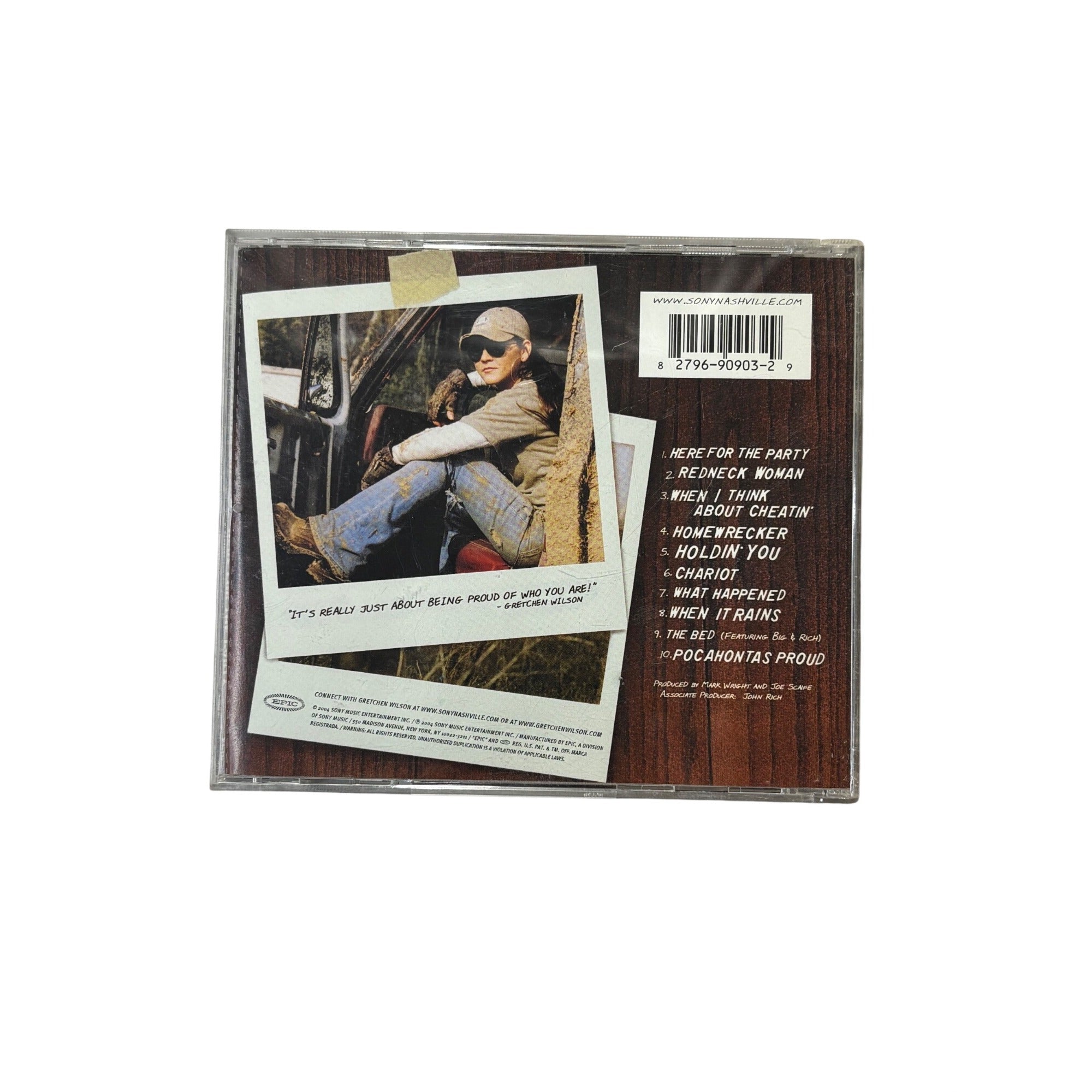 Gretchen Wilson Here For The Party CD 2004 Country Music Album Vintage 00s