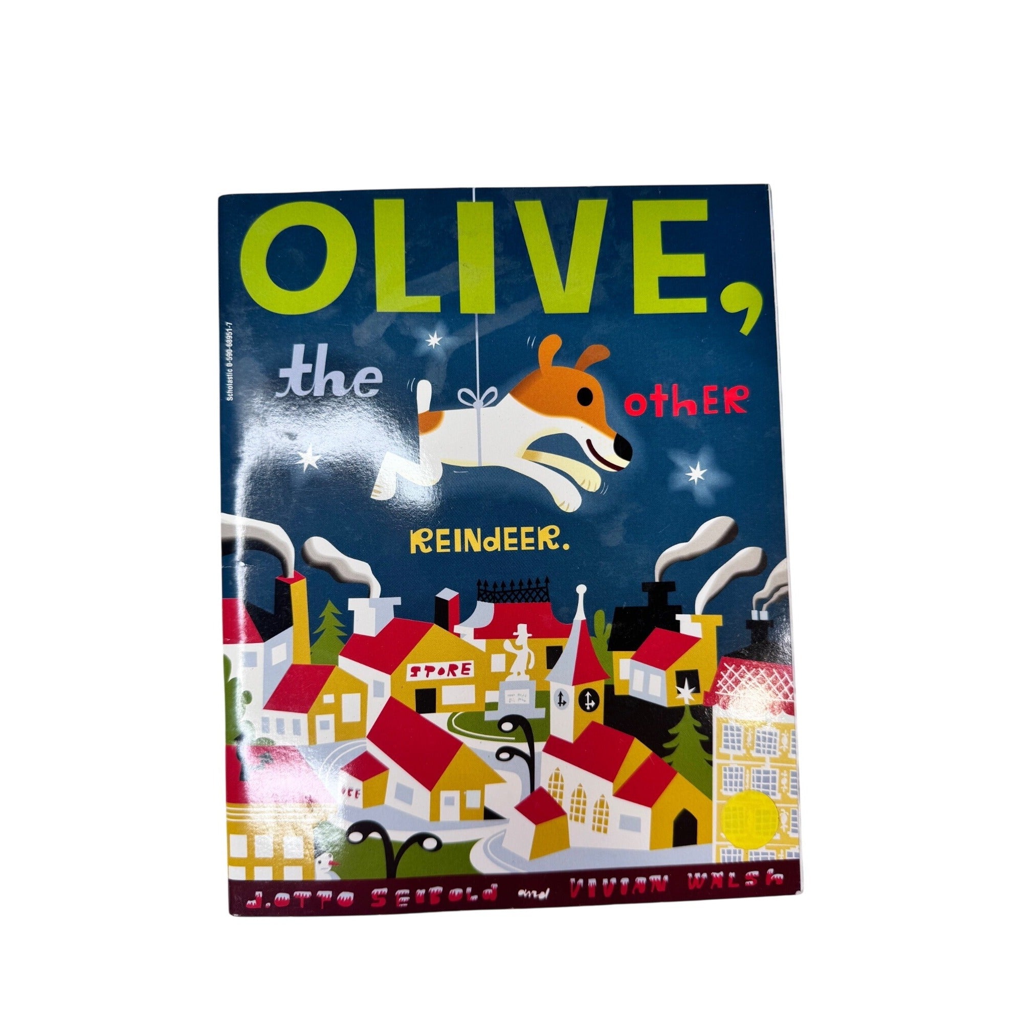 Olive the Other Reindeer Paperback Children’s Book J Otto Seibold 1998 Vintage