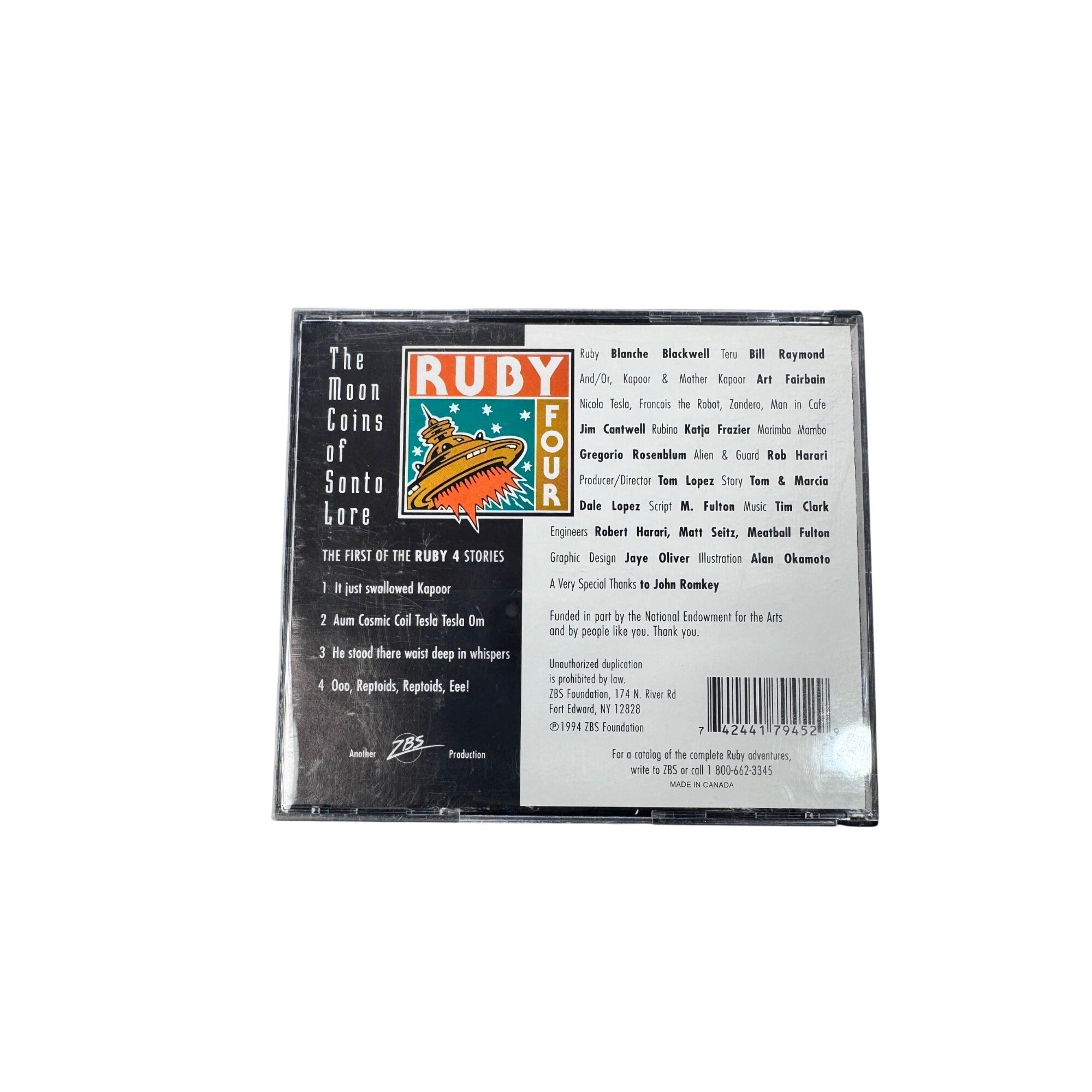The Moon Coins Of Sonto Lore Ruby Four Part One 1994 Audio Drama 2 Disc CD Set