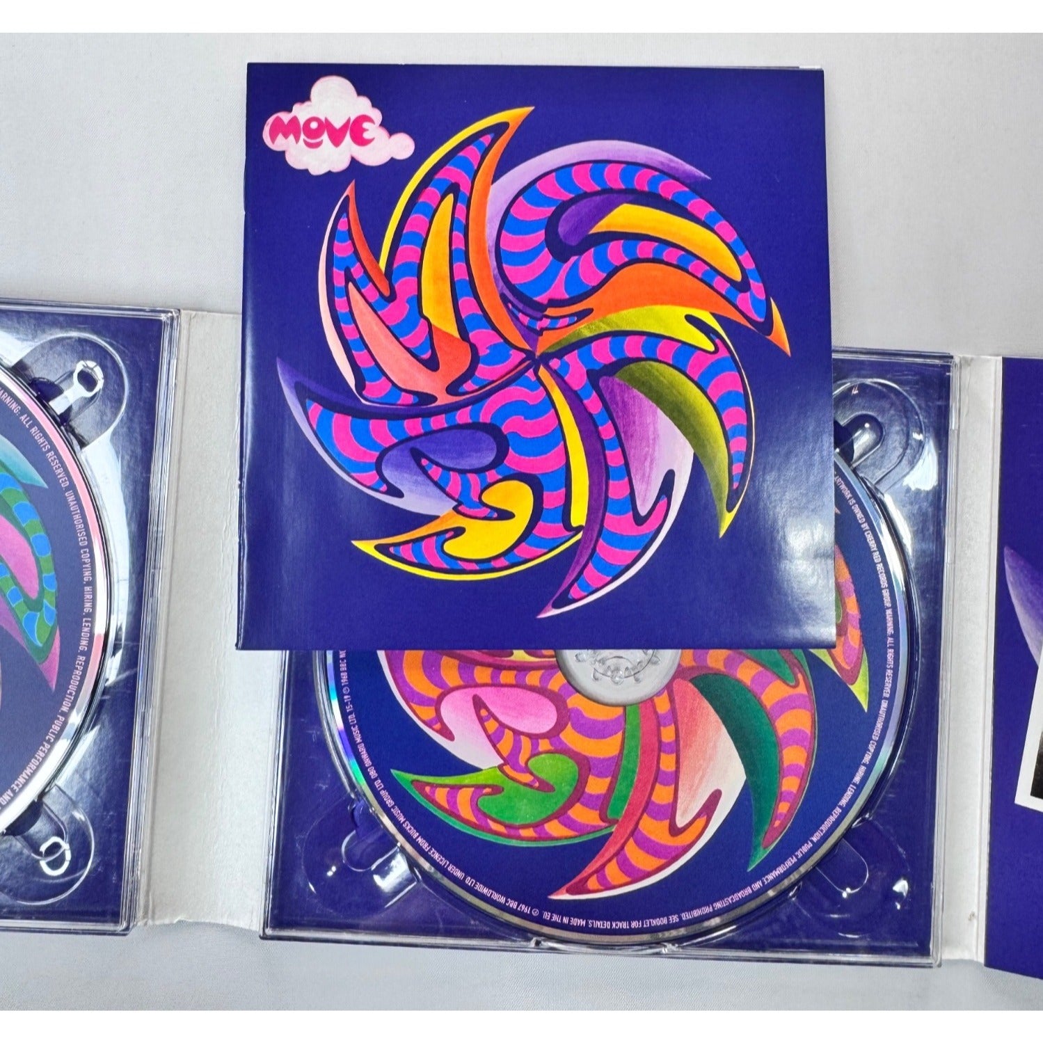 Move Self-Titled Album Deluxe 3 CD Set Rock Music