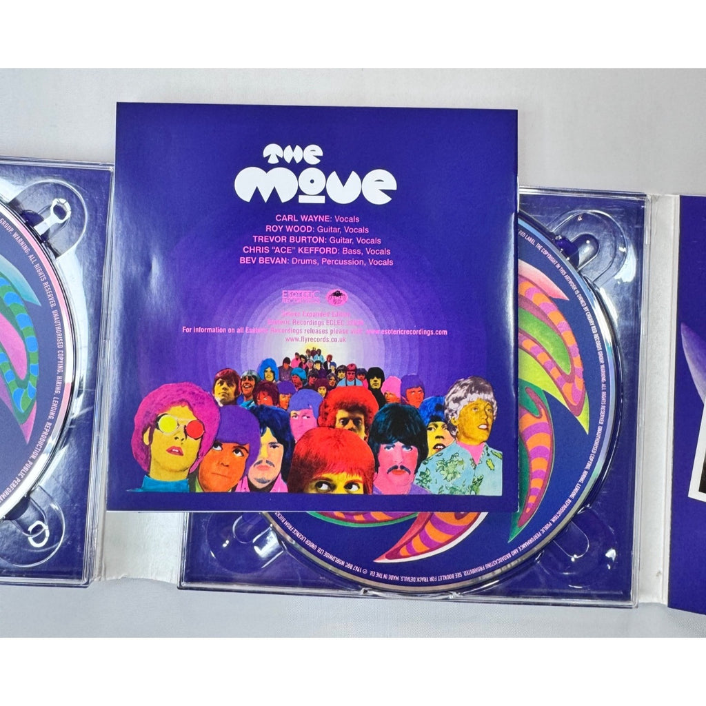 Move Self-Titled Album Deluxe 3 CD Set Rock Music