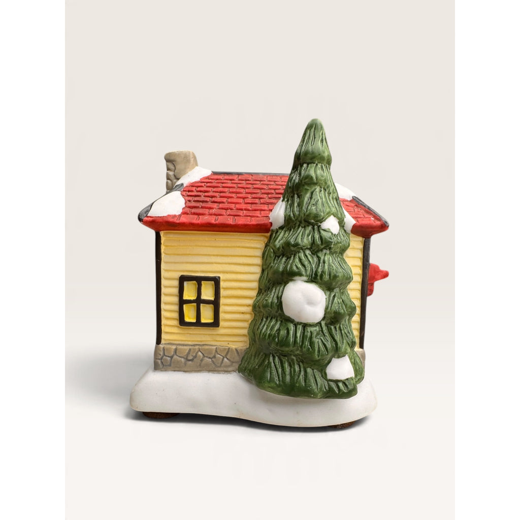 St. Nicholas Square Warming House Vintage Christmas Village Accessory 1997