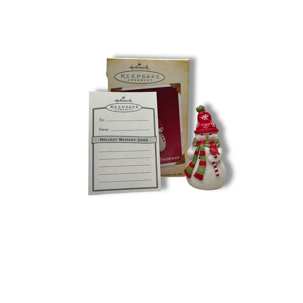 Hallmark A Happy Little Snowman Ornament 2006 Keepsake with Box