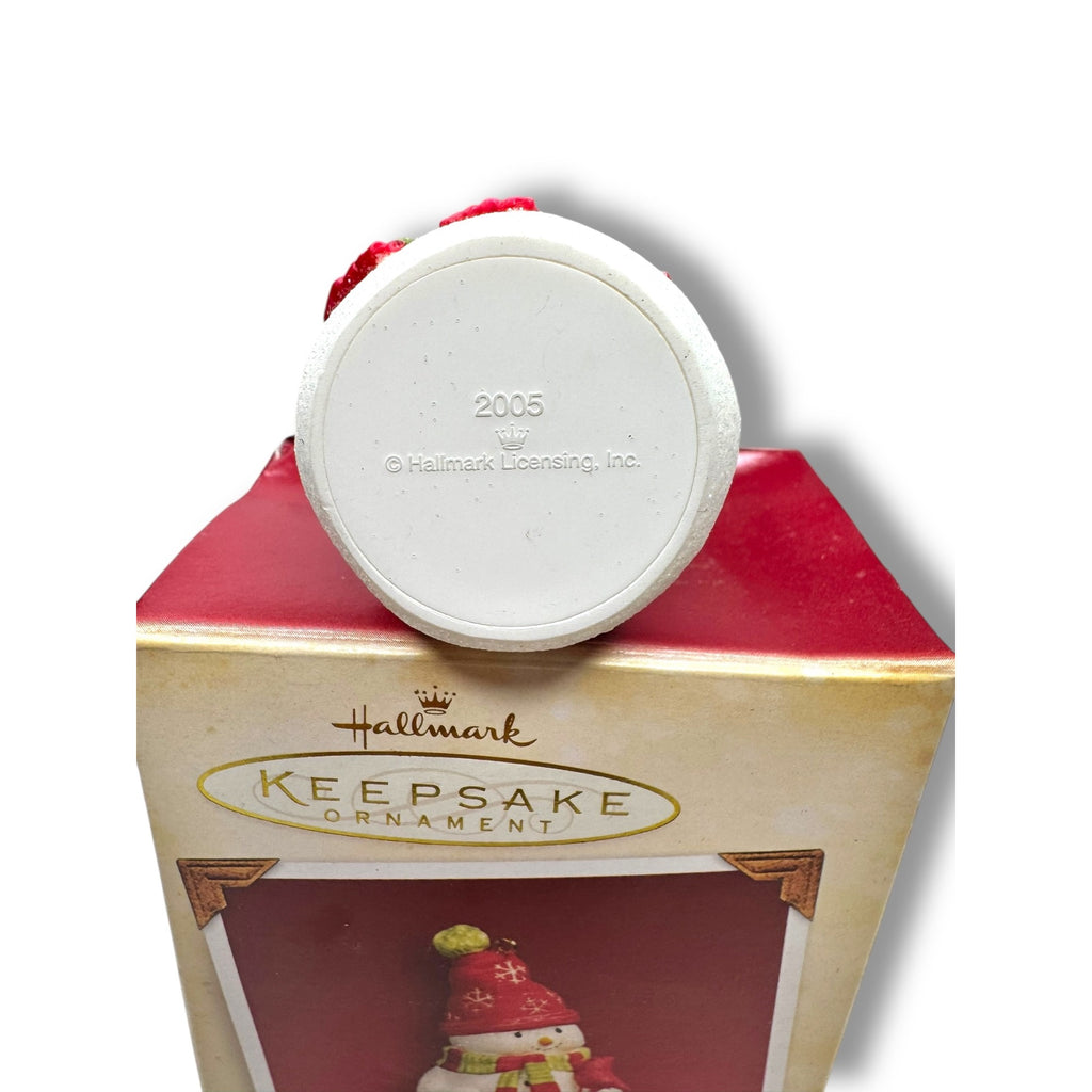 Hallmark A Happy Little Snowman Ornament 2006 Keepsake with Box