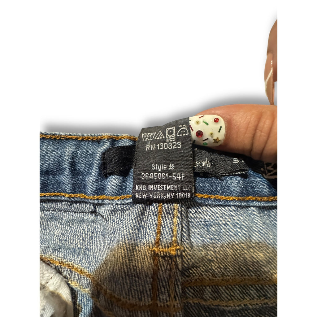 Calvin Klein Jeans 3T Distressed Straight Leg Denim Pants Boys Girls
