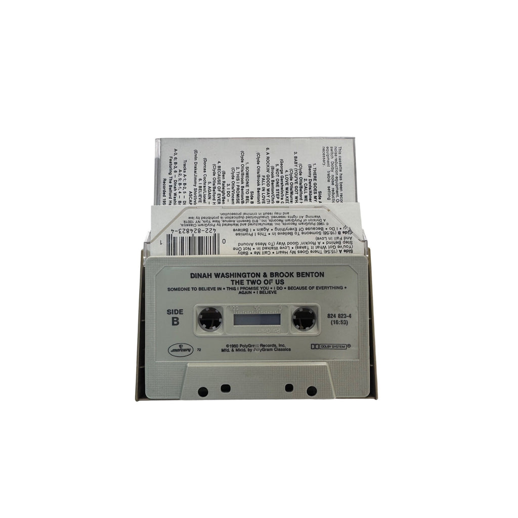 Dinah Washington Brook Benton The Two Of Us 1984 Cassette Album Mercury Jazz R&B