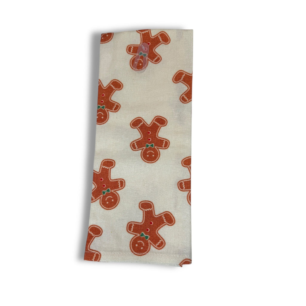 Celebrate Everyday Gingerbread Decorative Cotton Kitchen Towel Holiday Design