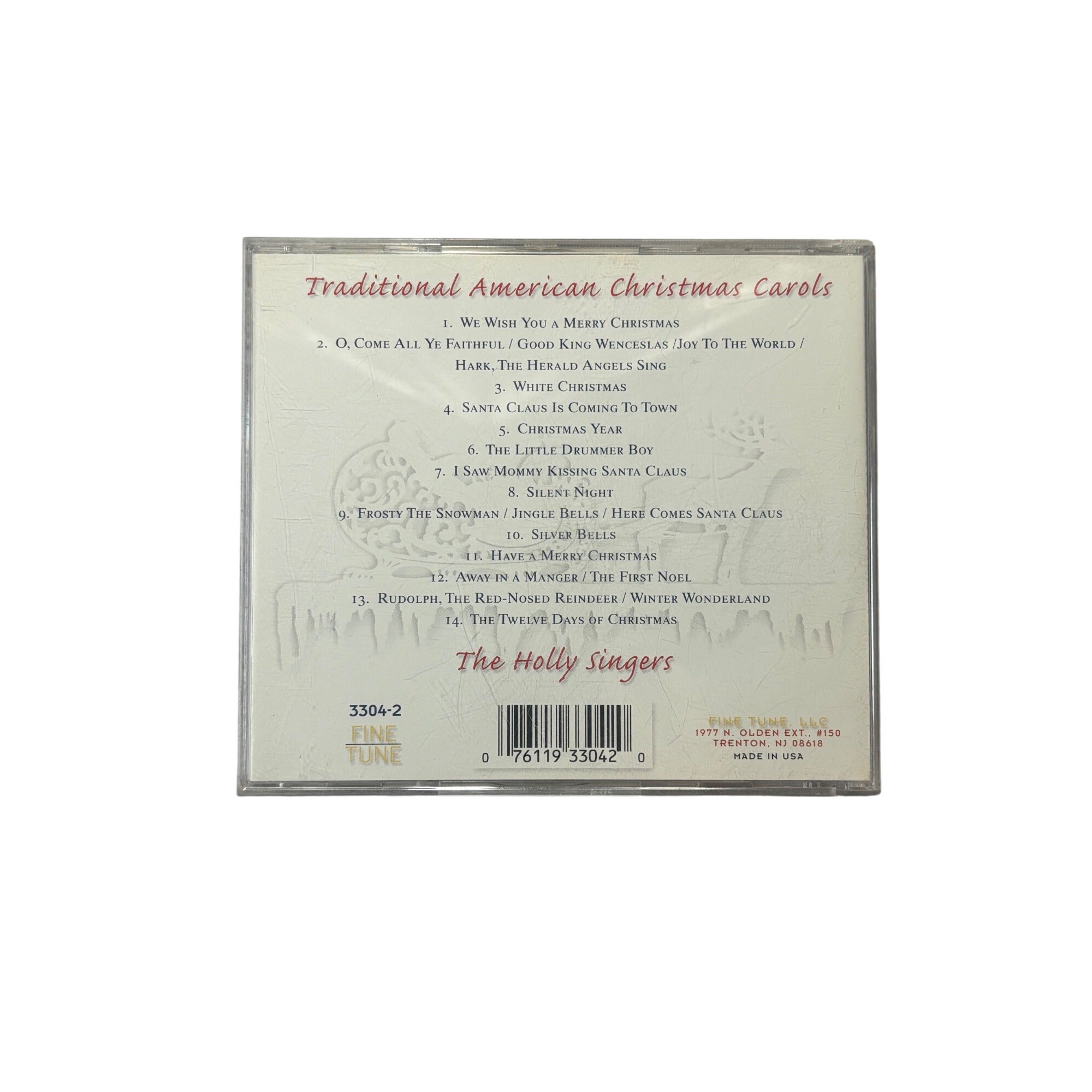 6Traditional American Christmas Carols By The Holly Singers CD 1998 Fine Tune USA