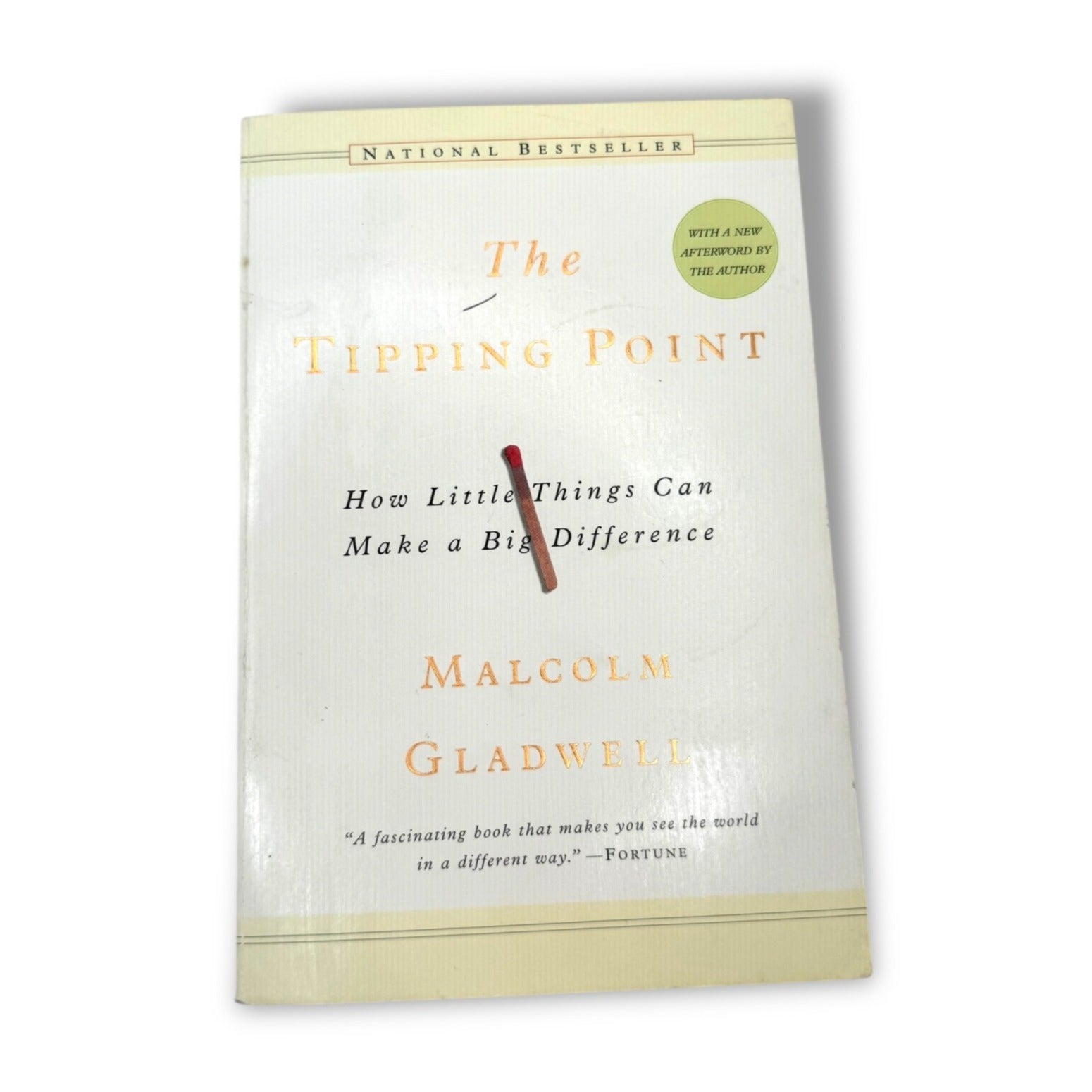 The Tipping Point By Malcolm Gladwell Paperback Book