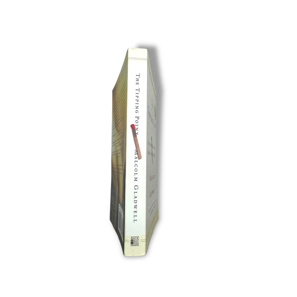 The Tipping Point By Malcolm Gladwell Paperback Book