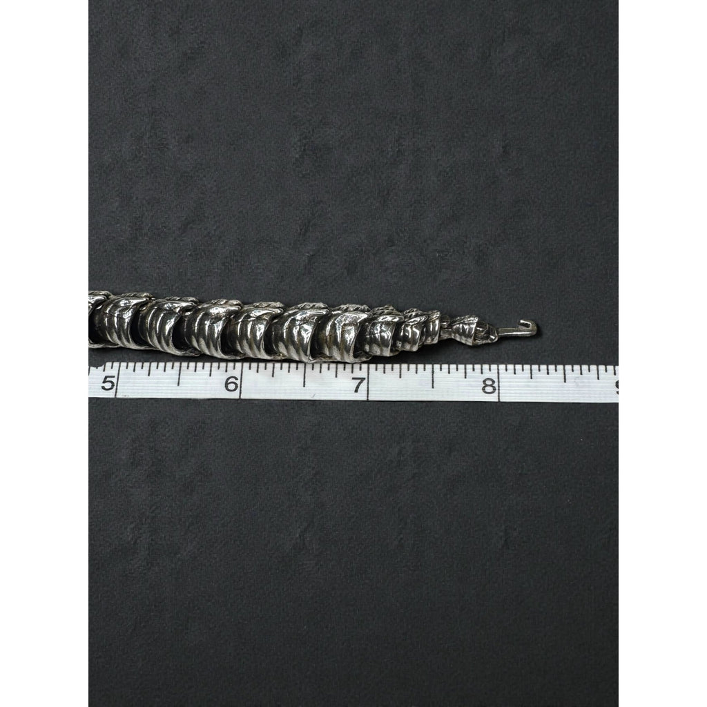 Dragon Stainless Steel Bracelet Blue Crystal Eyes Biker Link 2000s