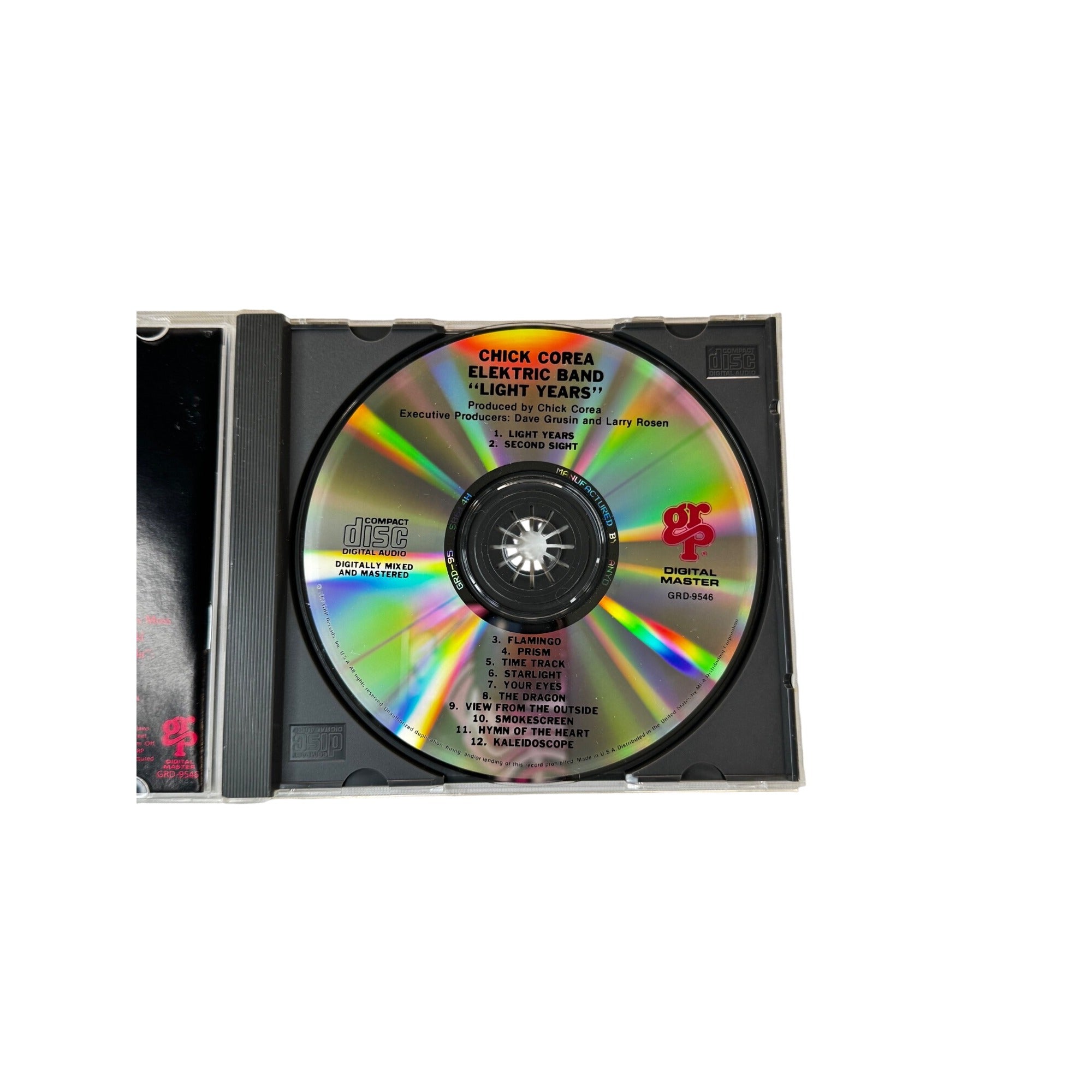 Chick Corea Elektric Band Light Years 1987 CD GRP Jazz Instrumental Fusion Album
