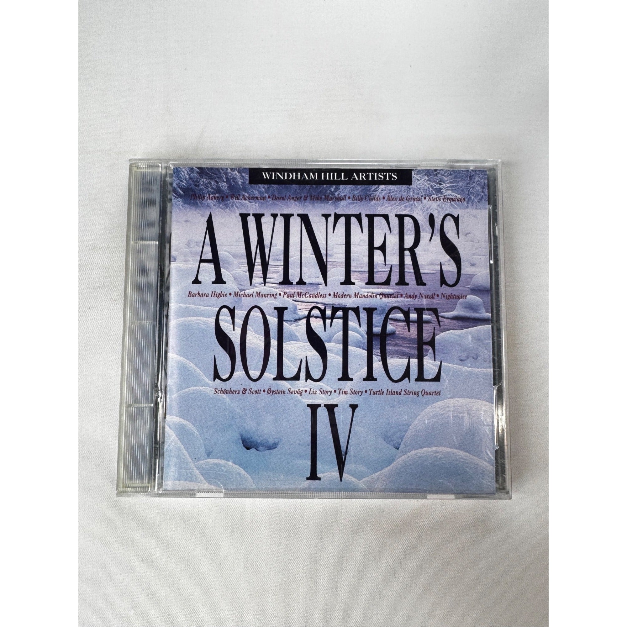 A Winters Solstice IV 1993 CD Windham Hill Artists Compilation Various Genres