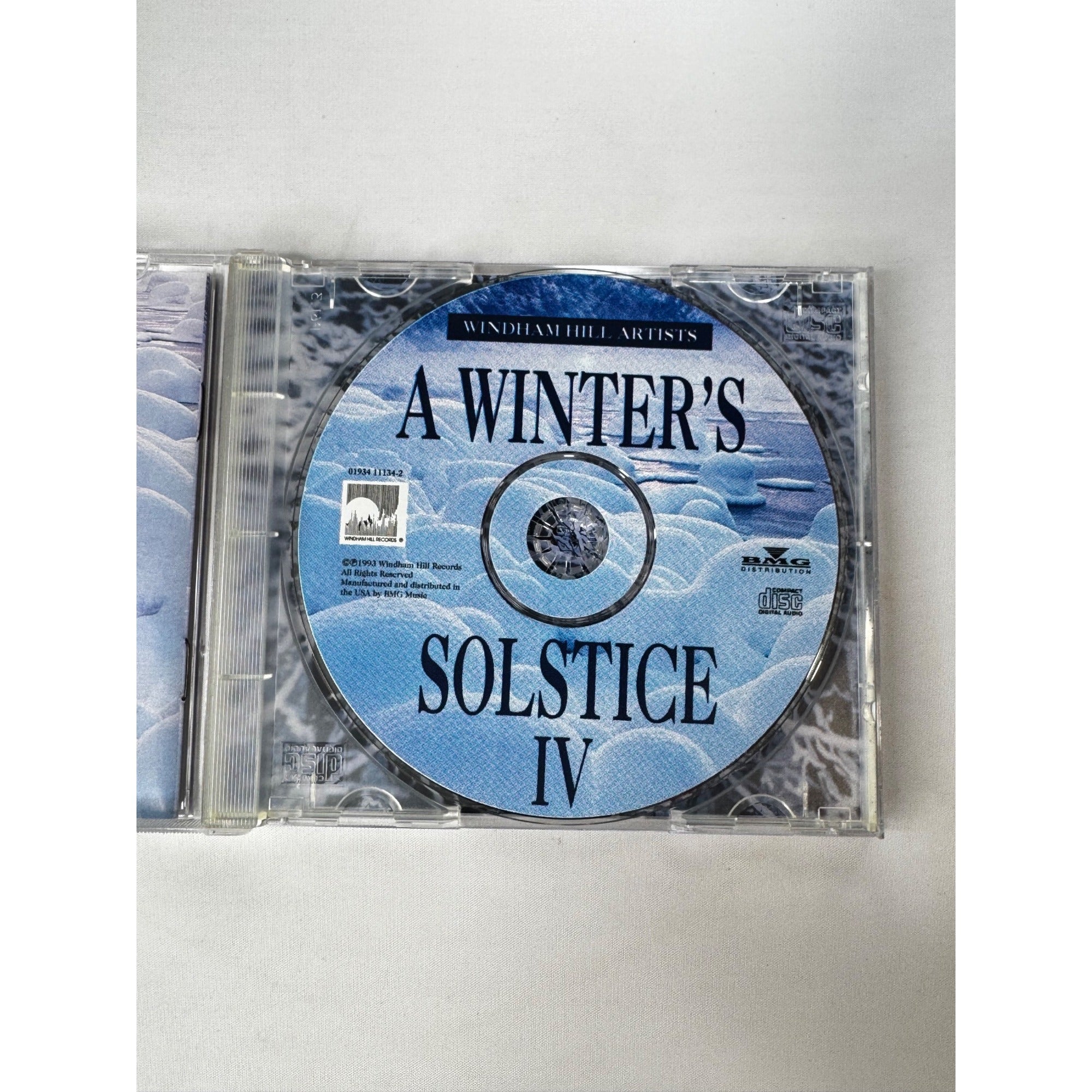 A Winters Solstice IV 1993 CD Windham Hill Artists Compilation Various Genres
