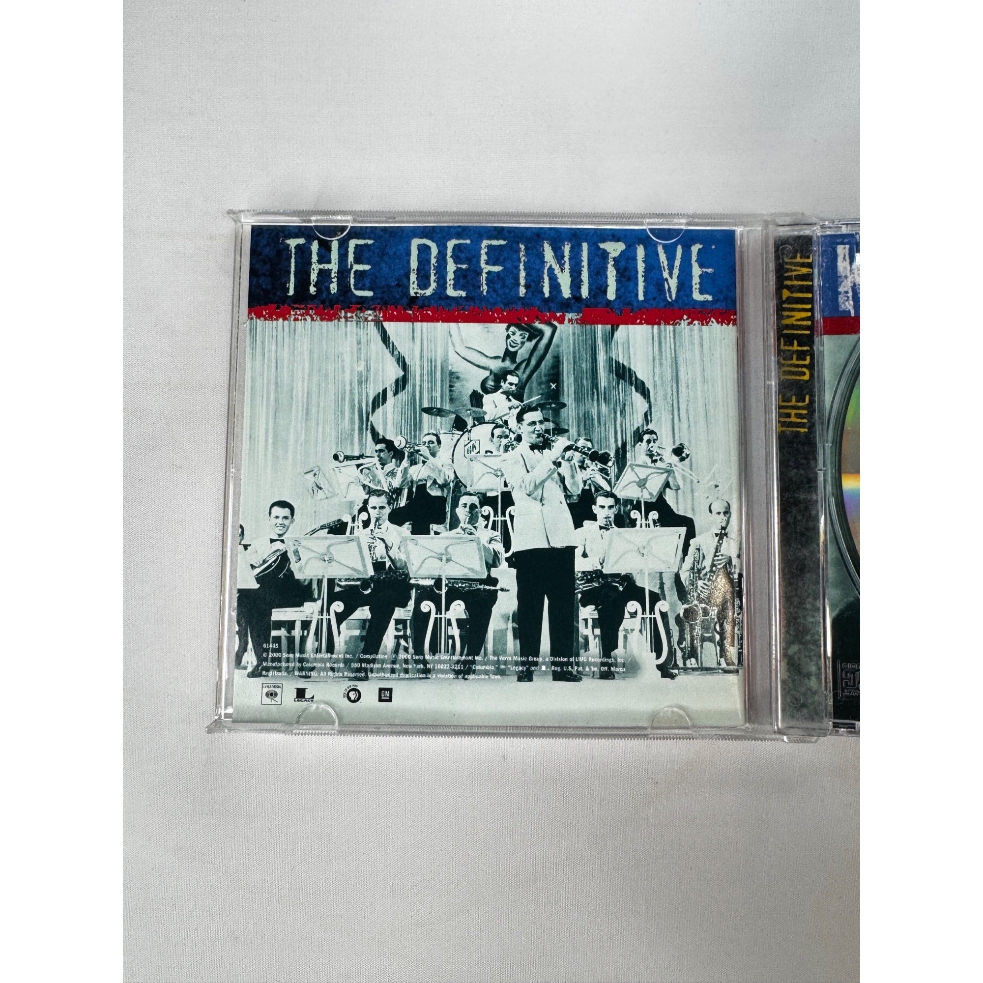 Benny Goodman The Definitive Ken Burns Jazz CD 2000 Jazz Sony Music Compilation