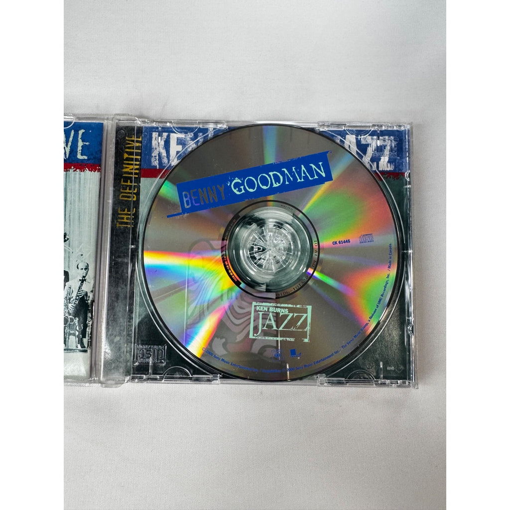 Benny Goodman The Definitive Ken Burns Jazz CD 2000 Jazz Sony Music Compilation