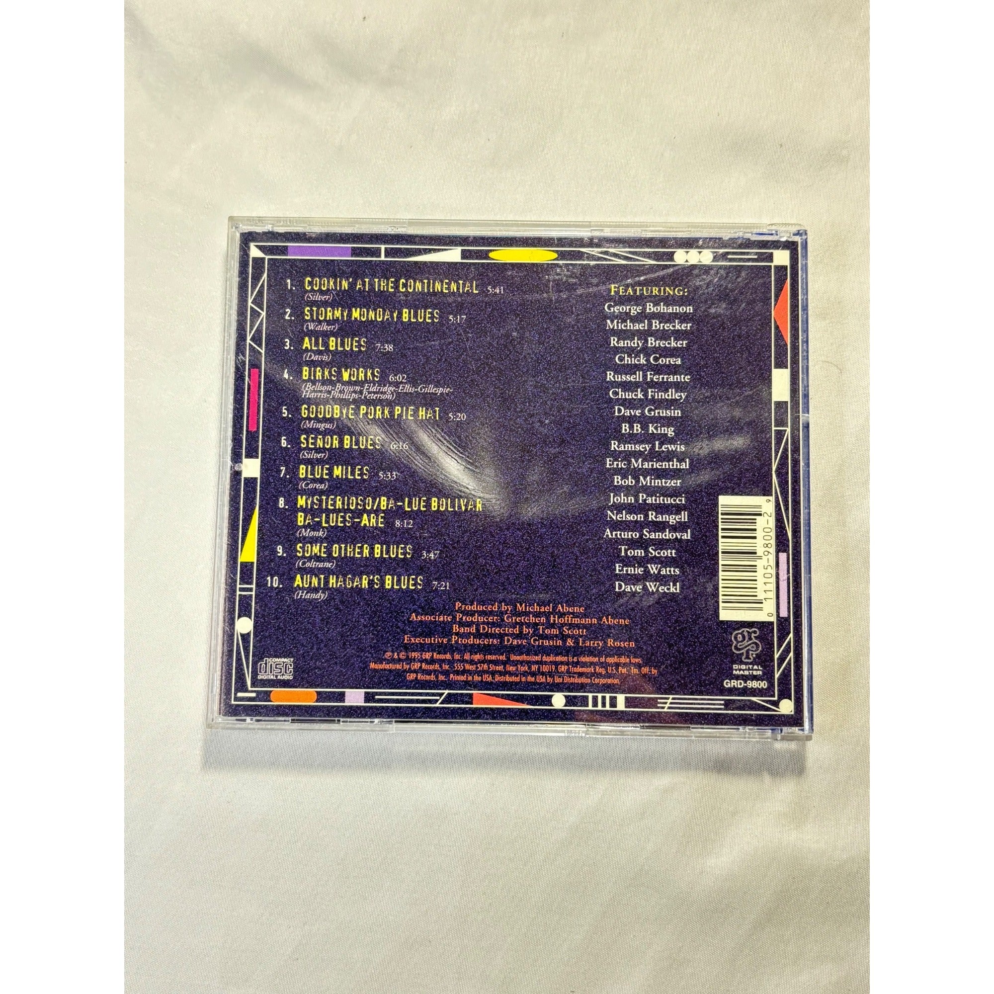GRP All-Star Big Band All Blues 1995 CD US Release GRD-9800 Jazz Pre-Owned