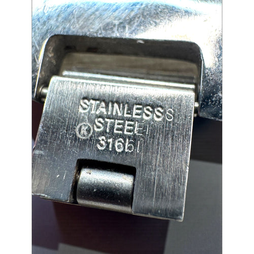 316L Stainless Steel Motorcycle Chain Bracelet Heavy Biker Link Y2K