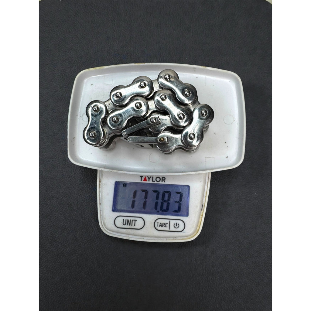 316L Stainless Steel Motorcycle Chain Bracelet Heavy Biker Link Y2K