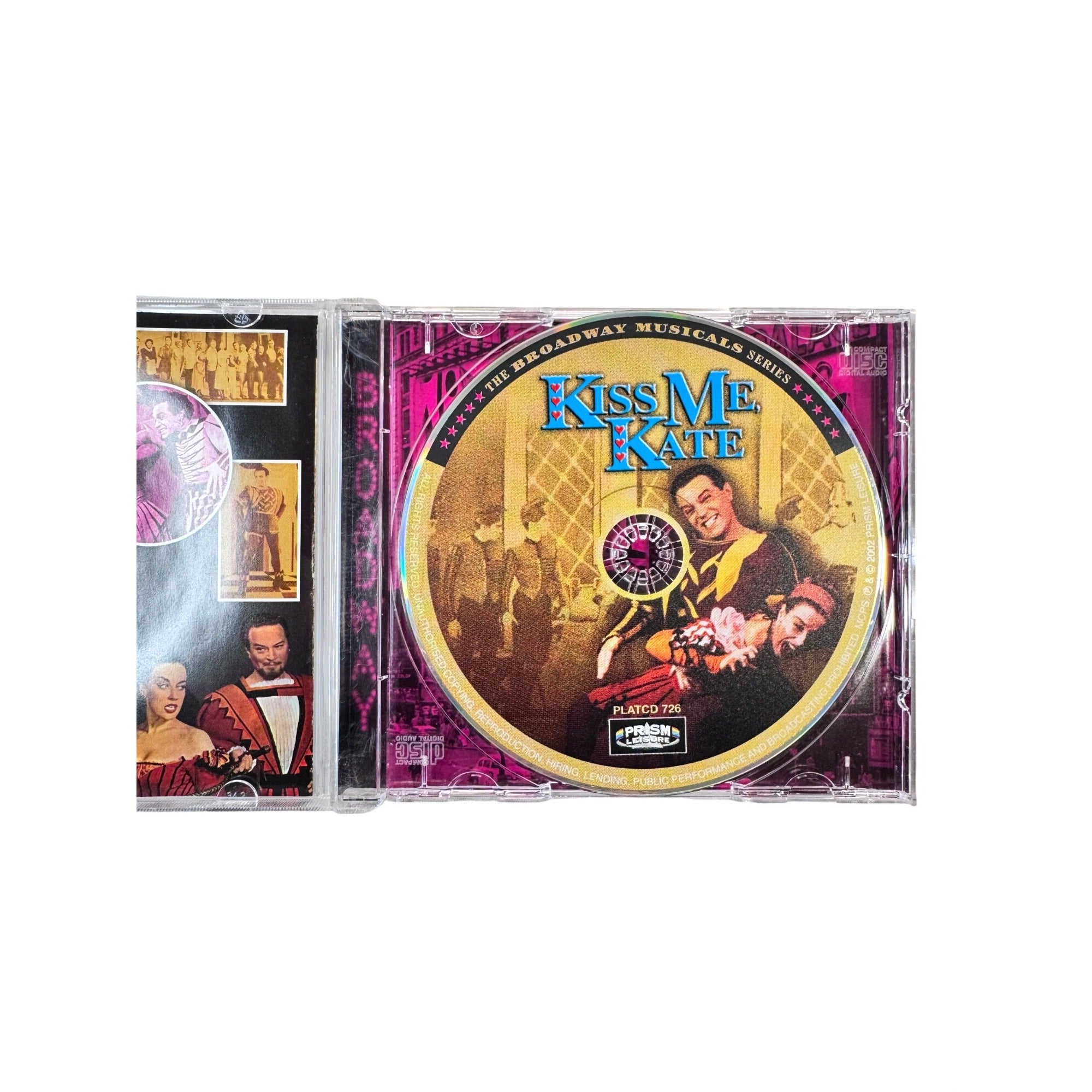 Kiss Me Kate Broadway Musical Theater Original Cast Recordings 2002 CD