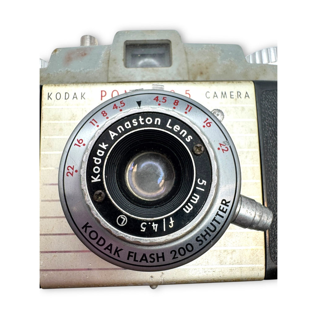 Kodak Pony 135 Camera Model C Anaston Lens 44mm F/3.5 200 Shutter Original Box