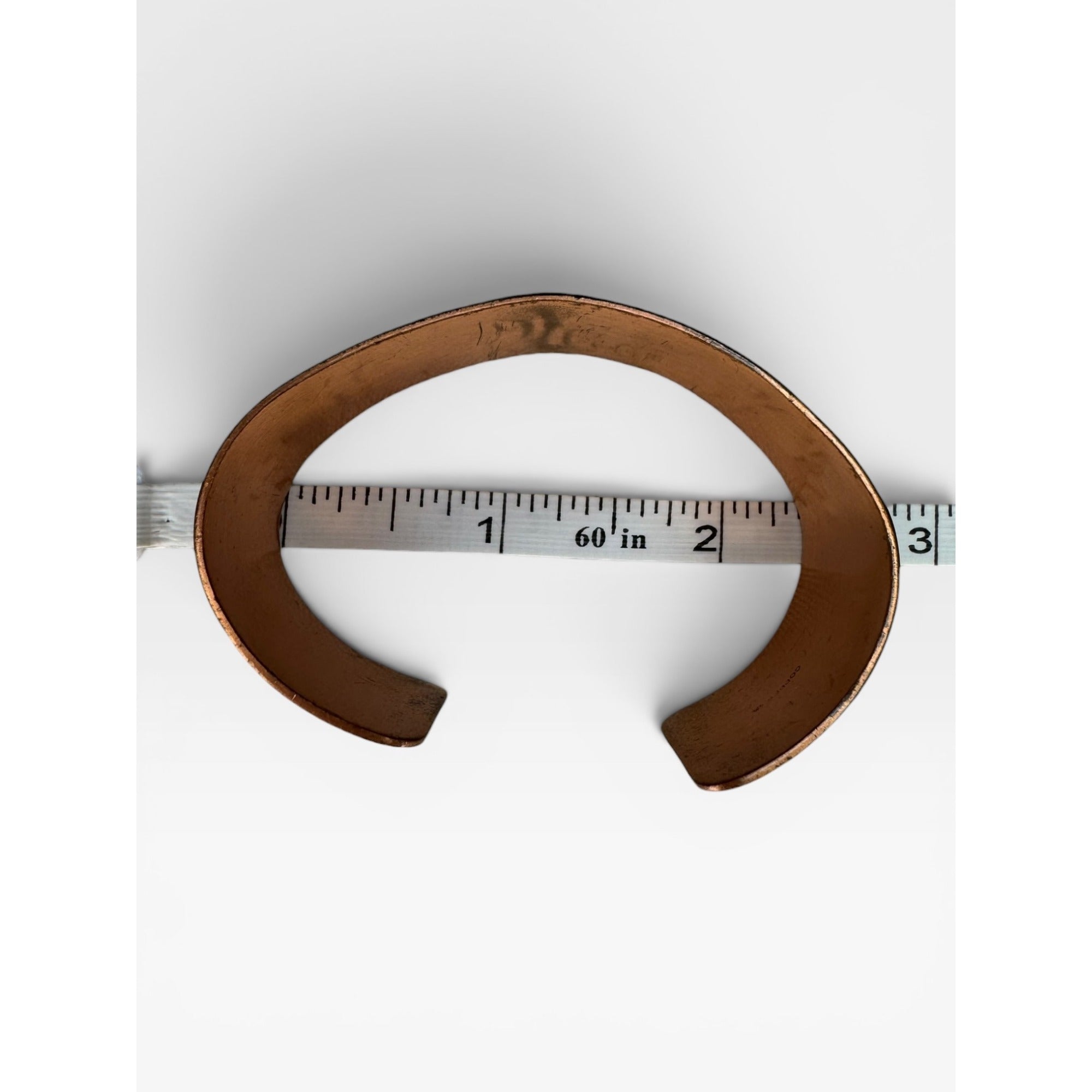 Wheeler Manufacturing Copper Northwest Coast Tribal Cuff Bracelet
