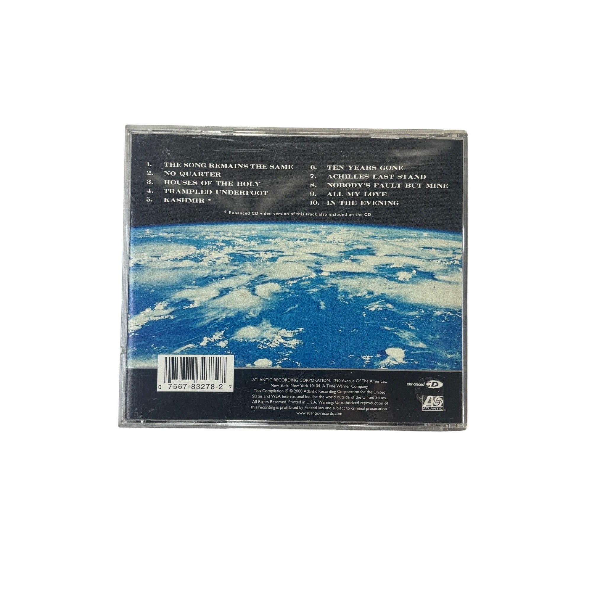 Led Zeppelin Latter Days The Best Of Volume Two CD 2000 Enhanced Atlantic Records