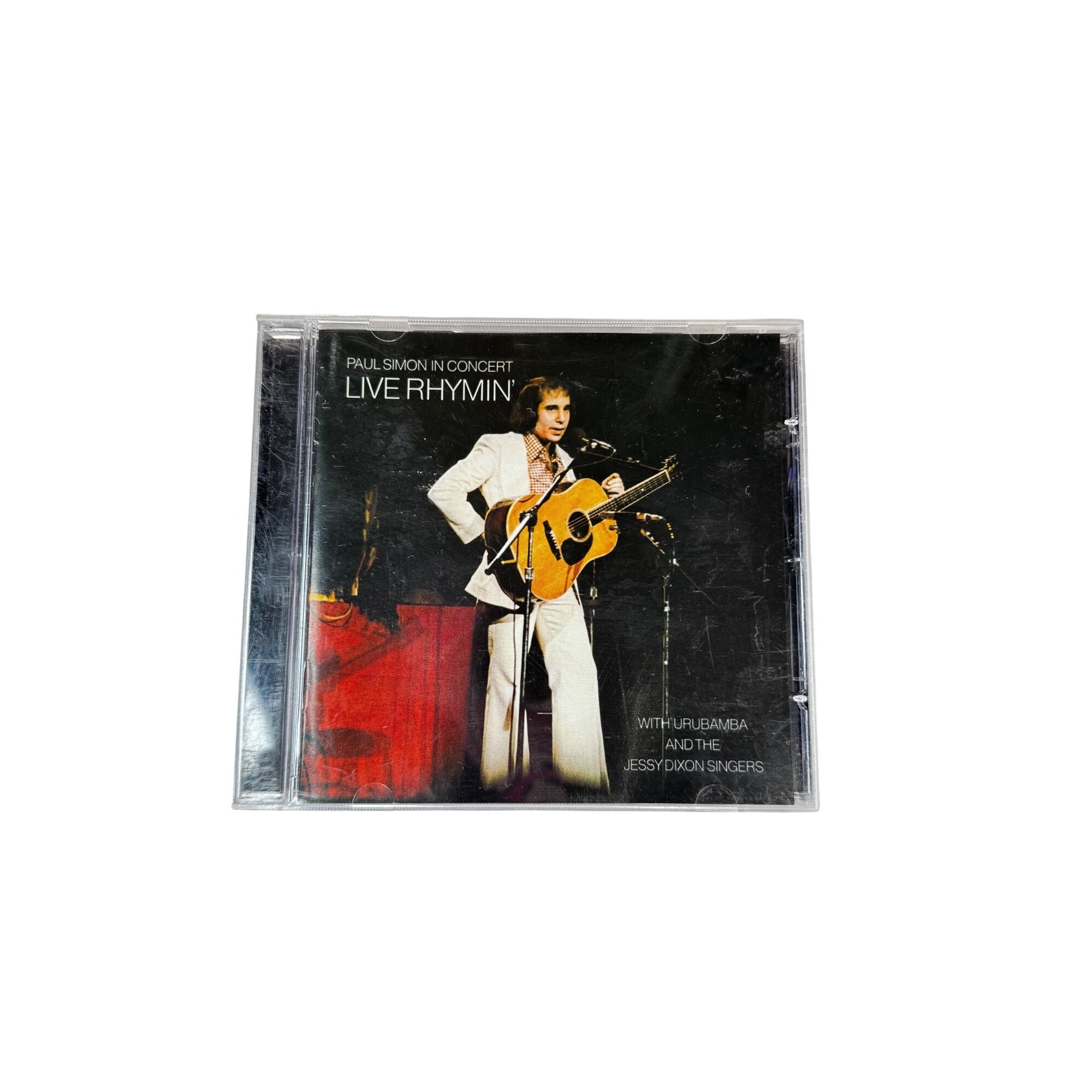 Paul Simon In Concert Live Rhymin CD Columbia Reissue 2011 Folk Pop Pre-Owned Good