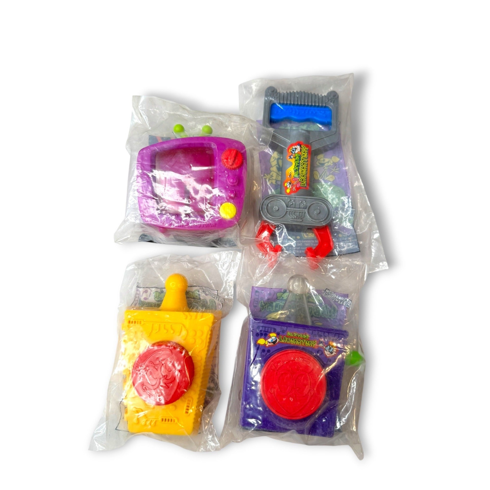 Wendys Dexters Laboratory Pinky & The Brain Kids Meal Toys