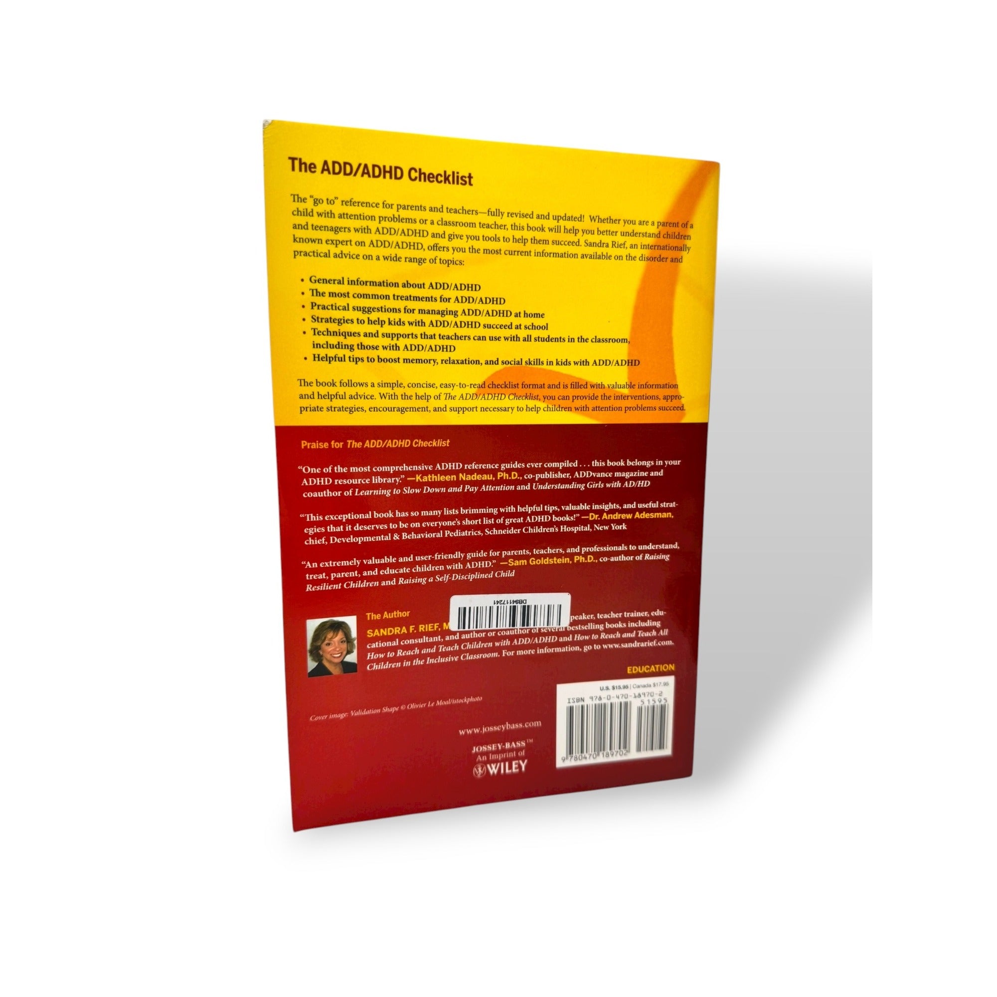 The Add/ADHD Checklist Second Edition Practical Guide By Sandra F. Rief M.A.