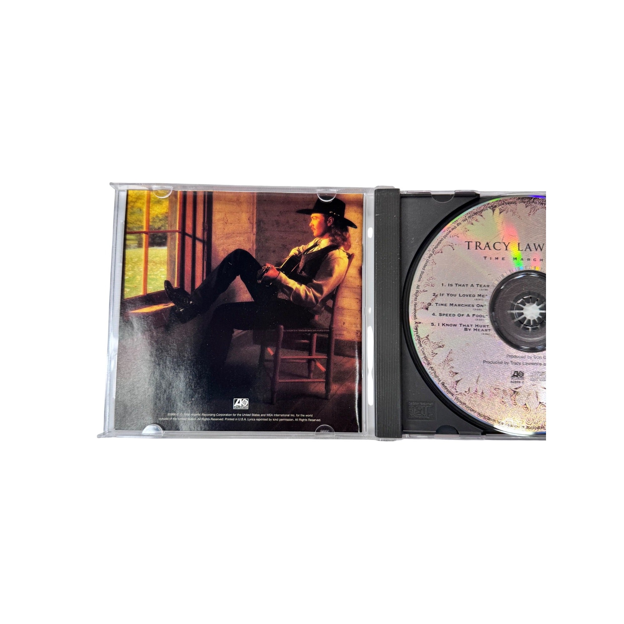 Tracy Lawrence Time Marches On CD 1996 Atlantic Country