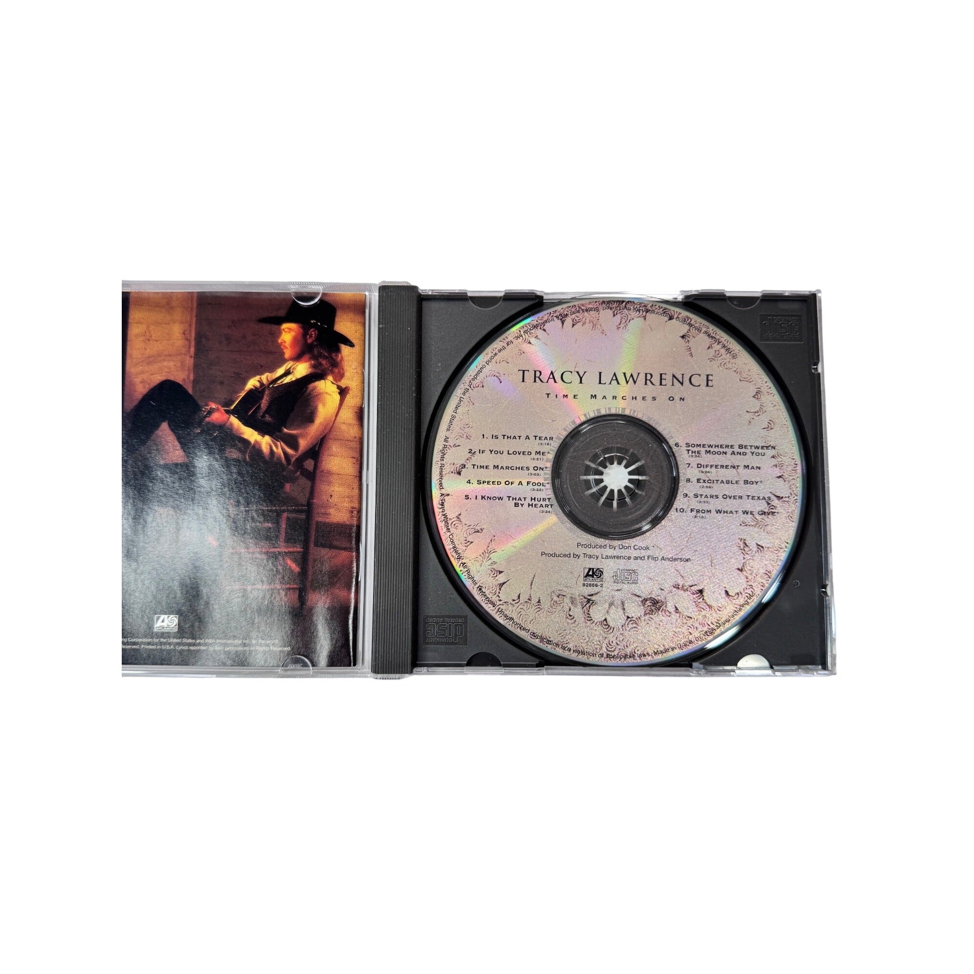 Tracy Lawrence Time Marches On CD 1996 Atlantic Country