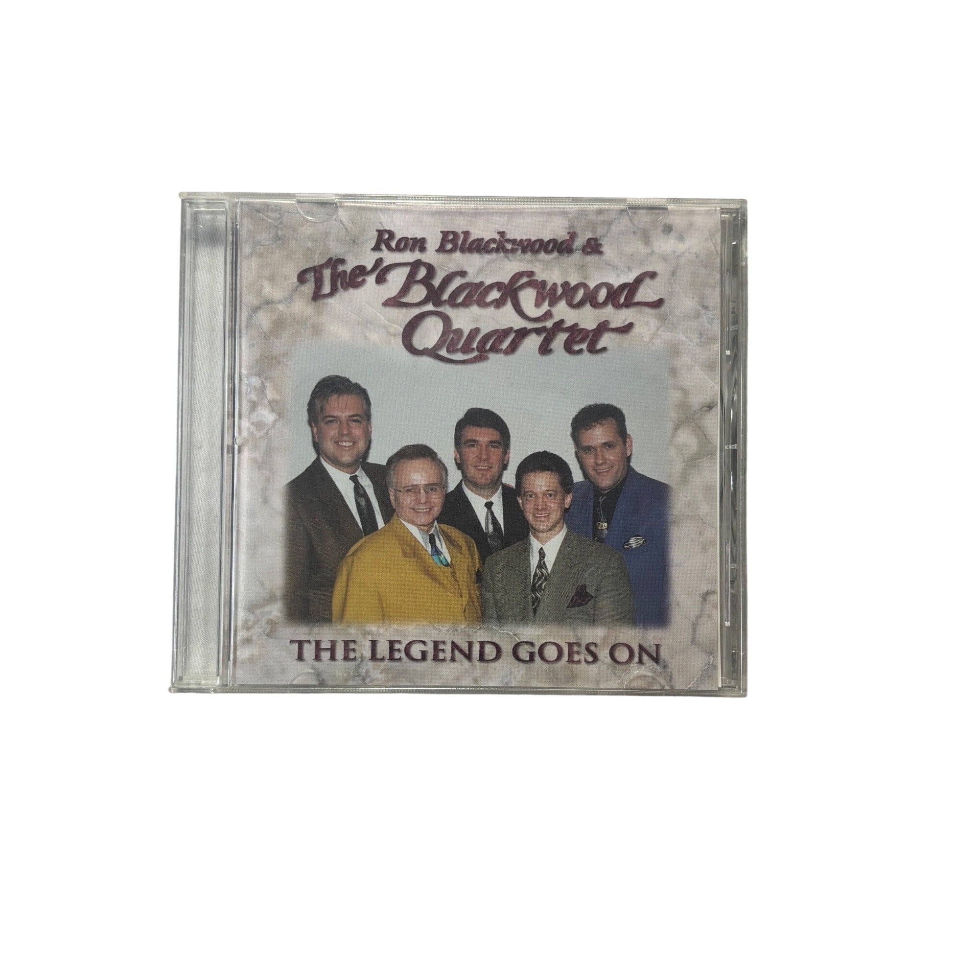 Ron Blackwood & The Blackwood Quartet The Legend Goes On Gospel Music Album CD
