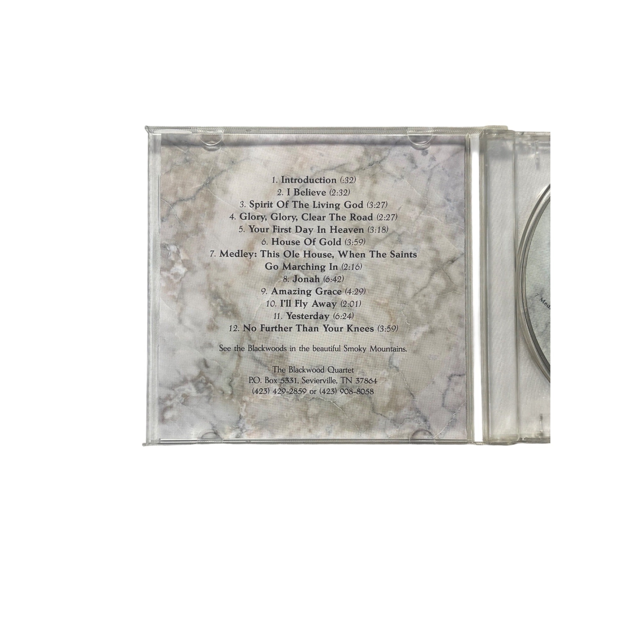 Ron Blackwood & The Blackwood Quartet The Legend Goes On Gospel Music Album CD