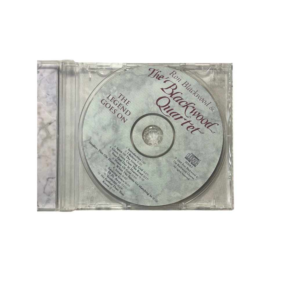 Ron Blackwood & The Blackwood Quartet The Legend Goes On Gospel Music Album CD