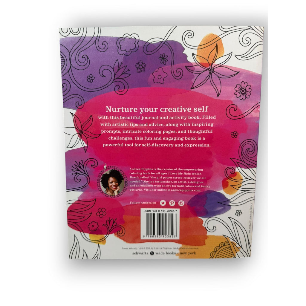 Andrea Pippins Becoming Me Creative Journal Activity Book Paperback