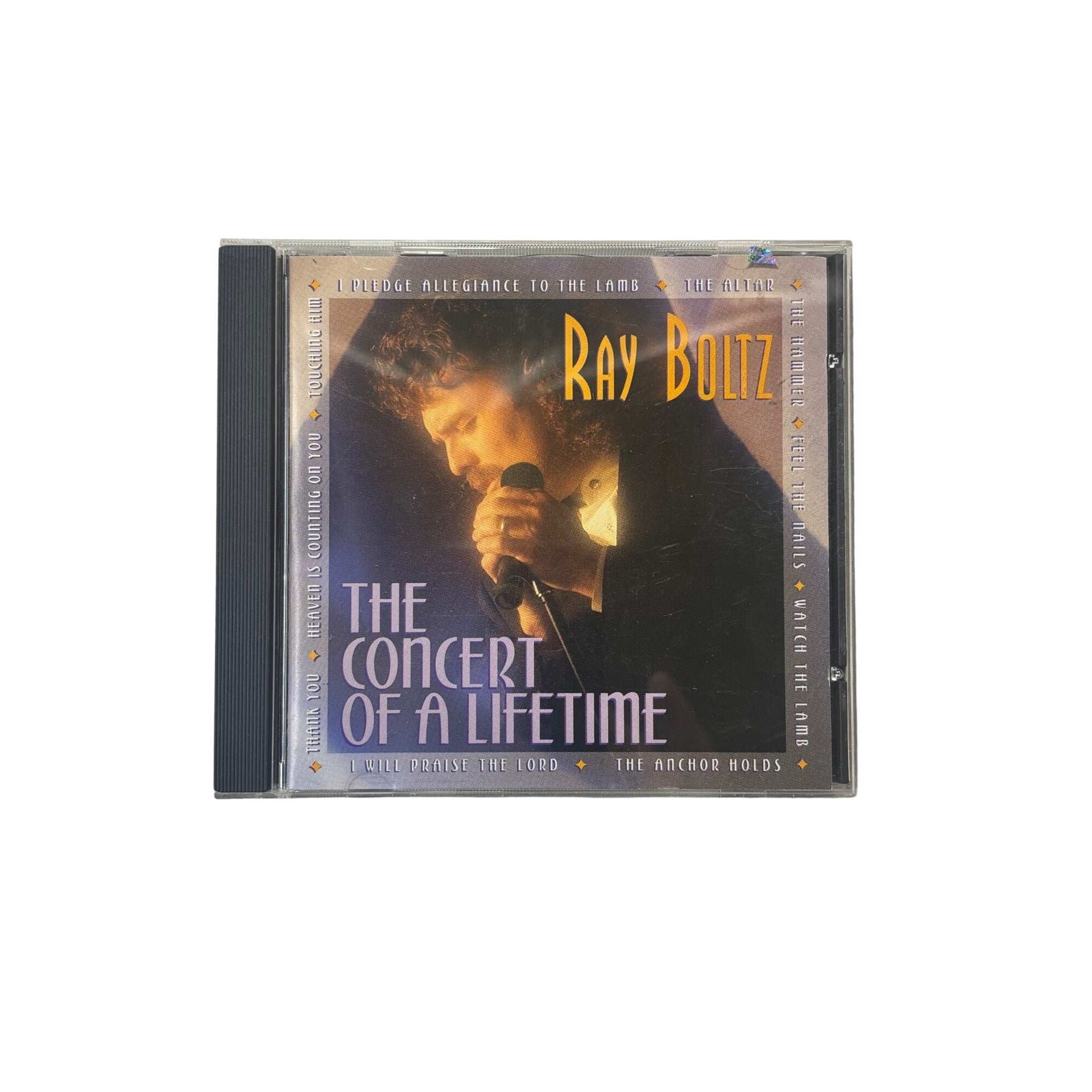 Ray Boltz The Concert Of A Lifetime Audio CD 1995 Epic/Word Records Gospel Music