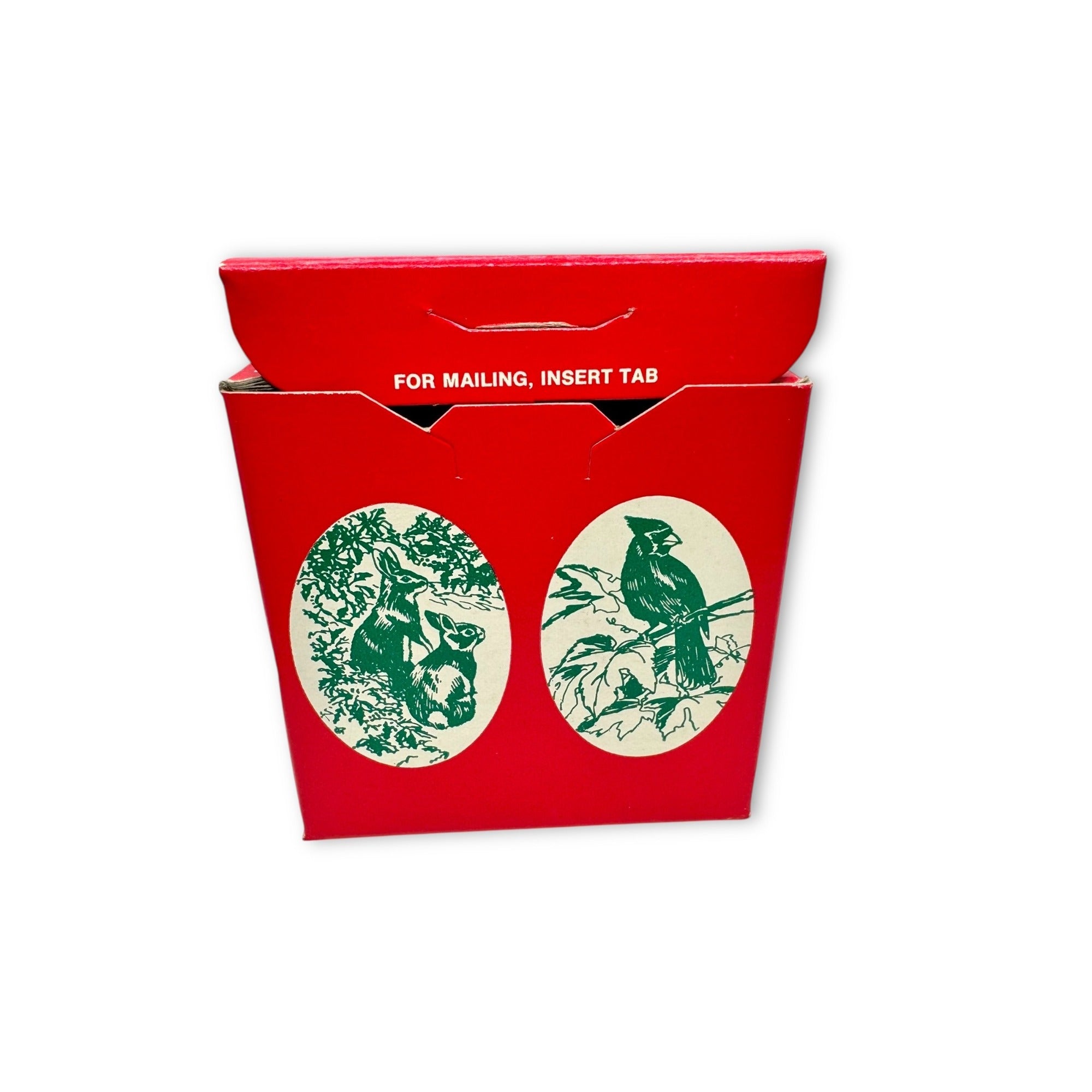 Vintage 1977 National Wildlife Federation Christmas Ornament With Box