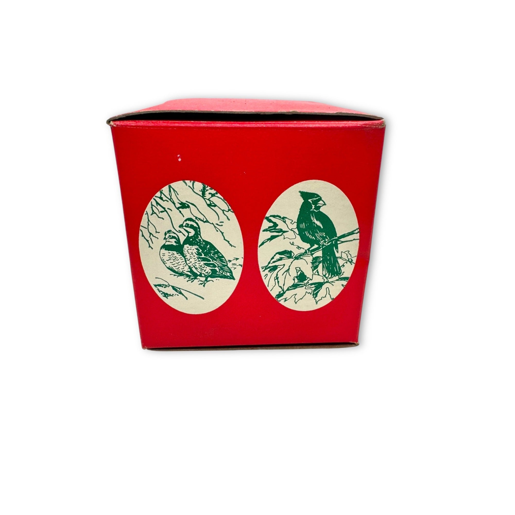 Vintage 1977 National Wildlife Federation Christmas Ornament With Box